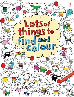 Lots of things to Find and Colour Paperback