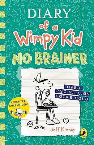 Diary of a Wimpy Kid: No Brainer (Book 18): THE HILARIOUS NUMBER ONE BESTSELLER (Diary of a Wimpy Kid, 18) Paperback