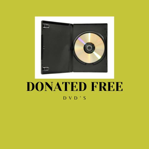 Donated Free DVDs