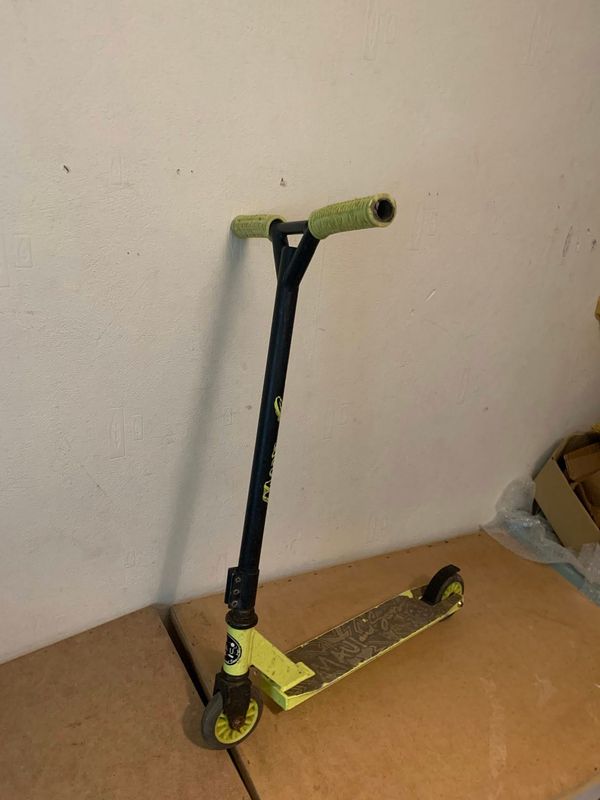 Yellow Use Scooter