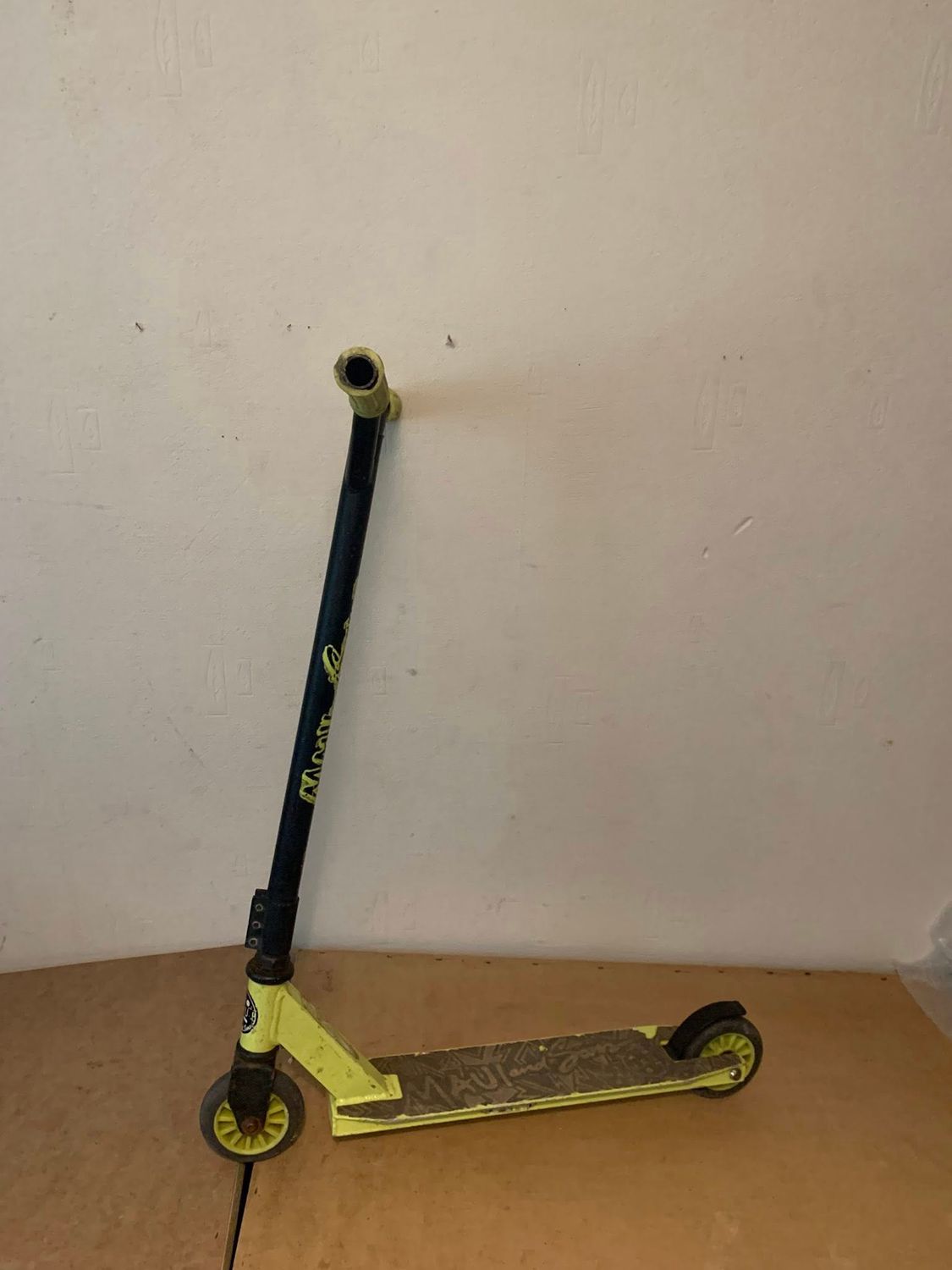 Yellow Use Scooter