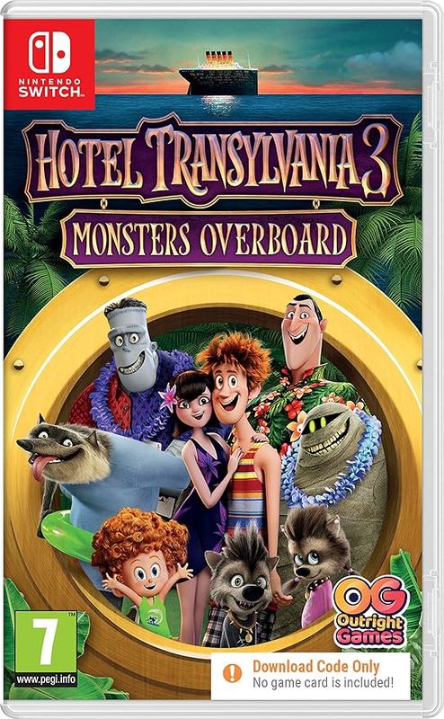 Hotel Transylvania 3: Monsters Overboard (CIAB - Code In A Box) - Switch