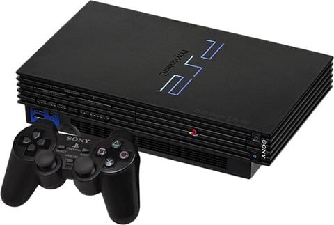 Playstation 2 Console, Black, Discounted