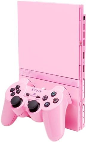 Playstation 2 Slimline Console, Pink, Discounted