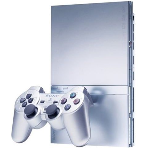 PlayStation 2 Slimline Console, Silver, Unboxed