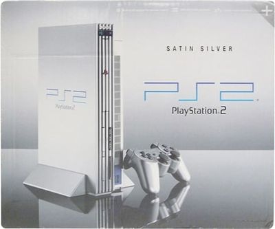 Playstation 2 Console, Silver (With 1 Pad), Boxed