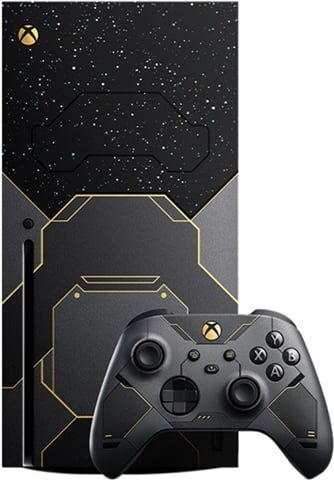 Xbox Series X Console, 1TB, Halo Infinite Black, (No Game), Discounted