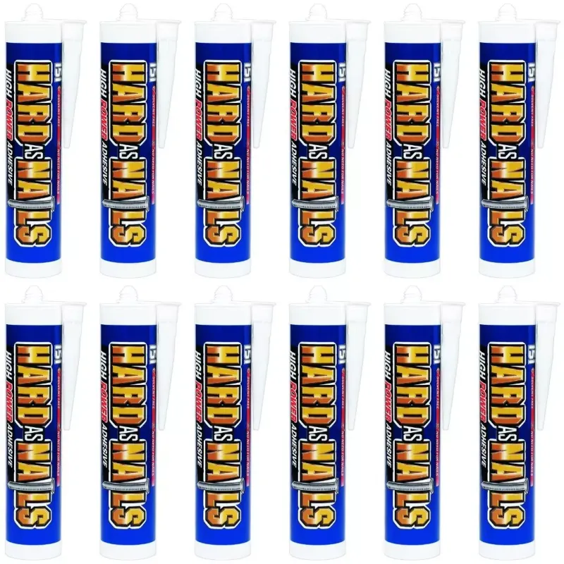 151 Hard As Nails High Power Interior Adhesive Sealant 280ML - Pack of 12
