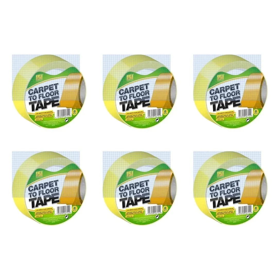 151 Products Carpet To Floor Tape x 6