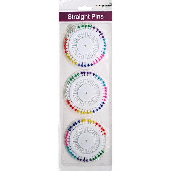 Prima 3pc Sewing Set-120 Pearlised Hair Pins, ONE Size