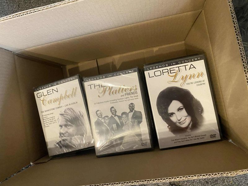 50 NEW Legends of Concert DVDs Joblot X50