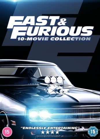 Fast &amp; Furious: 10 movie Collection (15) 10 Discs