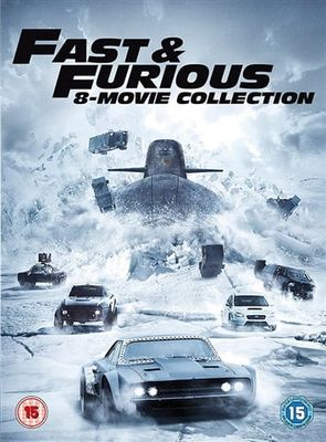 Fast &amp; Furious 1-8 Collection (15) 8 Discs