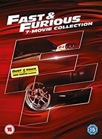 Fast &amp; Furious 1-7 (15) 8 Disc