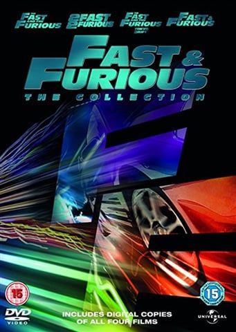 Fast &amp; Furious 1-4 Collection (15)