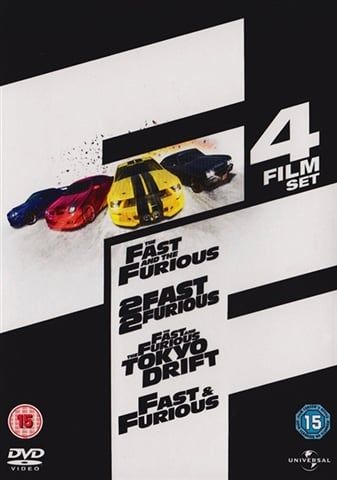 Fast &amp; The Furious, The - 1-4 Collection (4 disc)