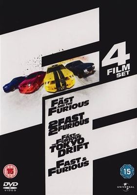 Fast &amp; The Furious, The - 1-4 Collection (4 disc)