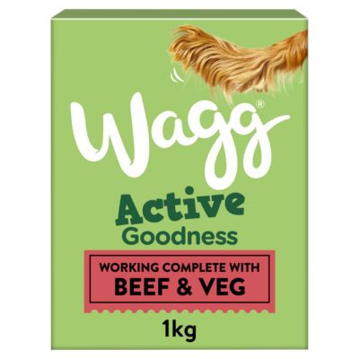 Wagg Worker Beef &amp; Veg Dry Complete Dog Food