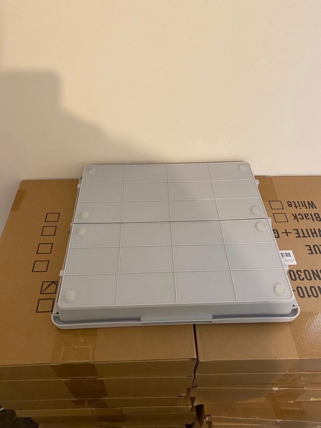 KreuRaxy Cutlery Drawer Organiser - Expandable Kitchen Drawer Storage Organiser - Grey