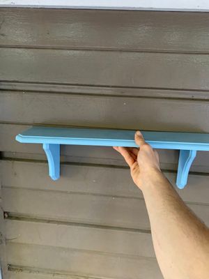 Bright Blue Shelve