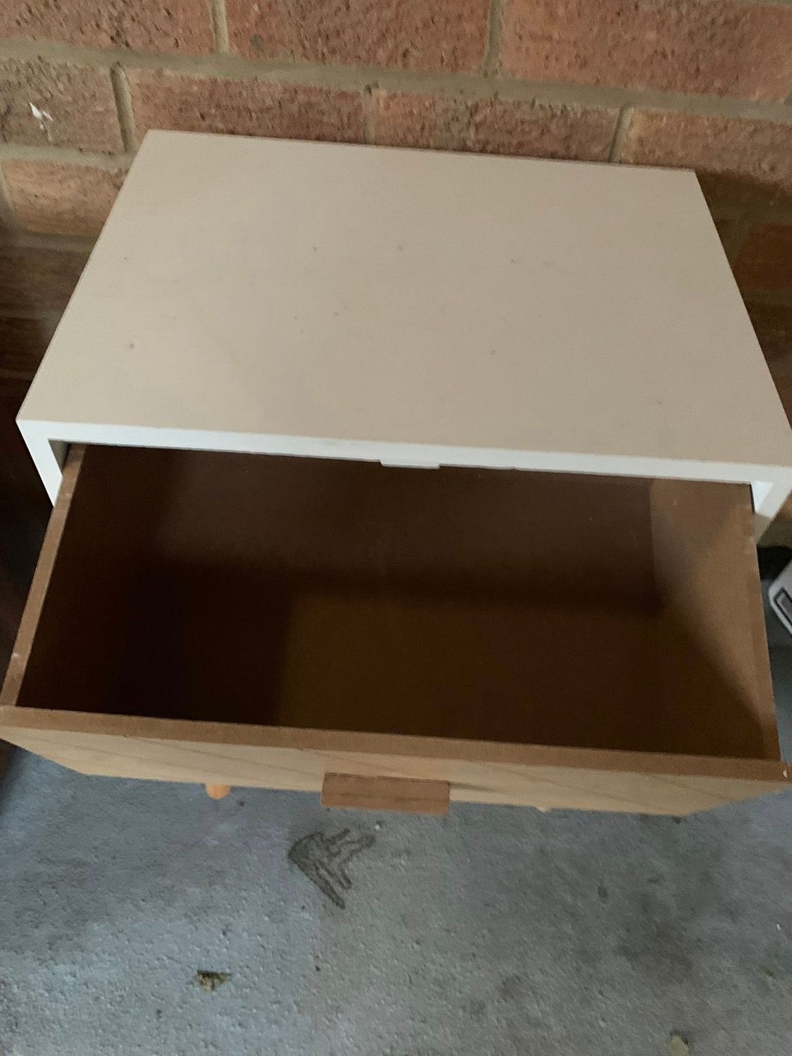 White Bedside Cabinet