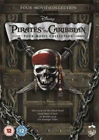 Pirates of the Caribbean 1-4 - 4 disc
