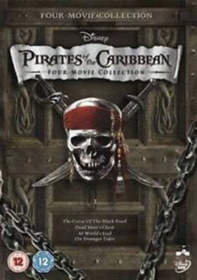 Pirates of the Caribbean 1-4 - 4 disc