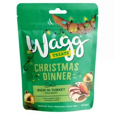 Wagg Treats Christmas Dinner 100g