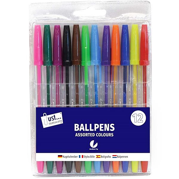 Artbox Assorted Colour Fine Tip Fibre Colouring  Pens 8 Pack