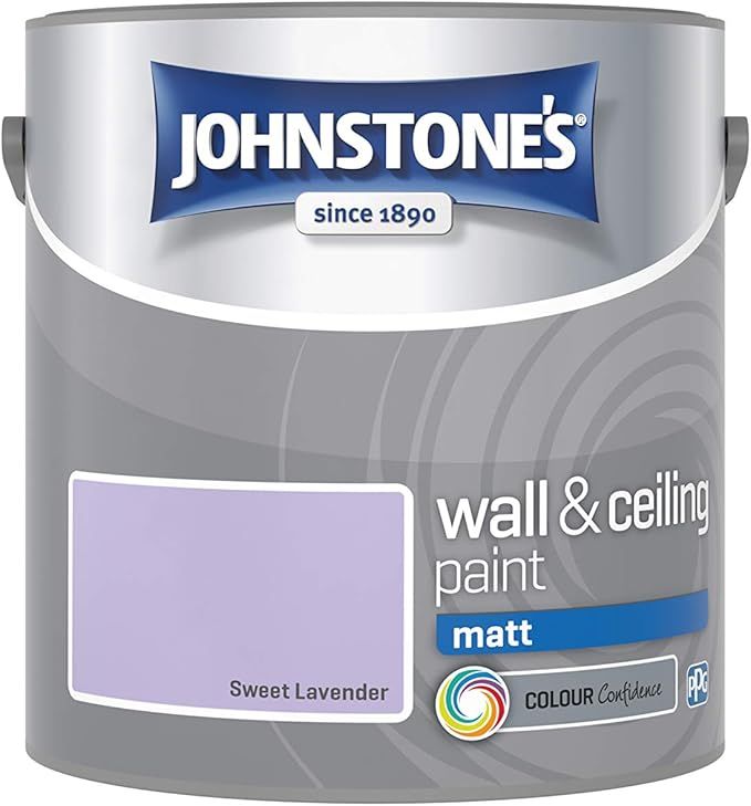 Johnstone's 304035 Vinyl Matt Emulsion - Sweet Lavender,2.5
