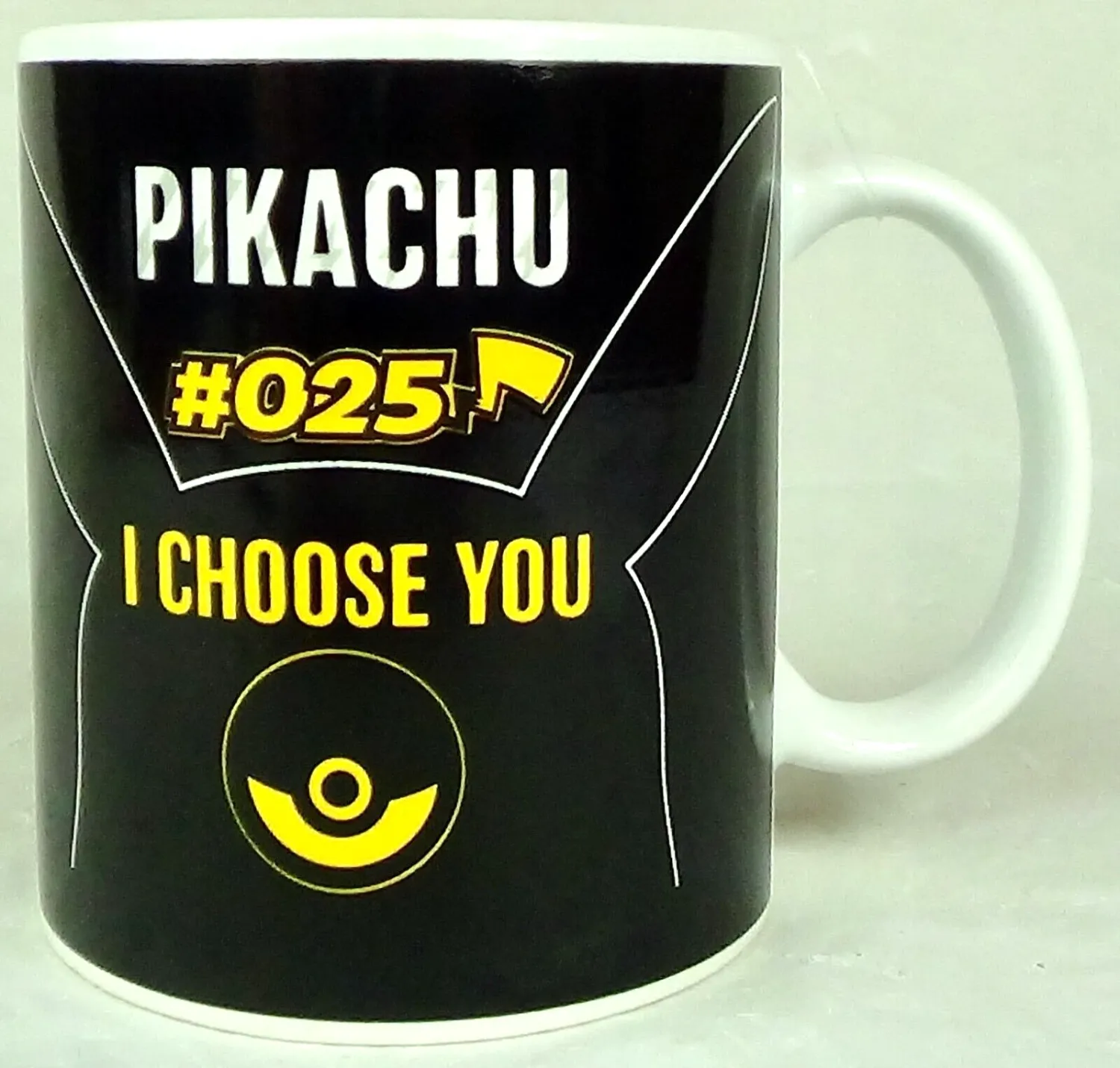 Pokemon Heat Changing Mug Pikachu #025 I Choose You Novelty Gift Present Cup