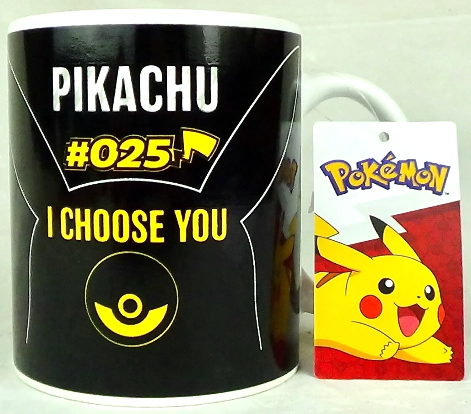 Pokemon Heat Changing Mug Pikachu #025 I Choose You Novelty Gift Present Cup
