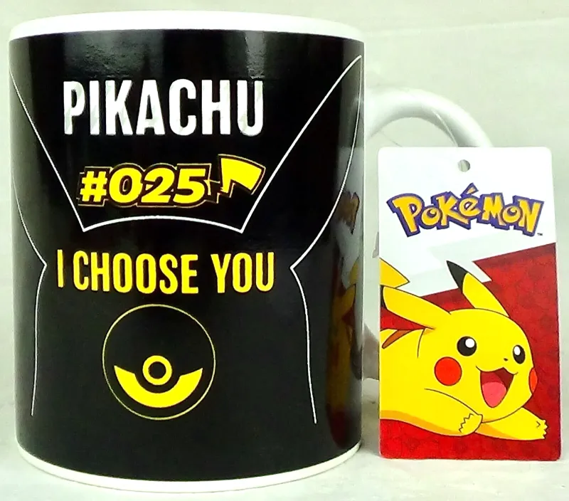 Pokemon Heat Changing Mug Pikachu #025 I Choose You Novelty Gift Present Cup