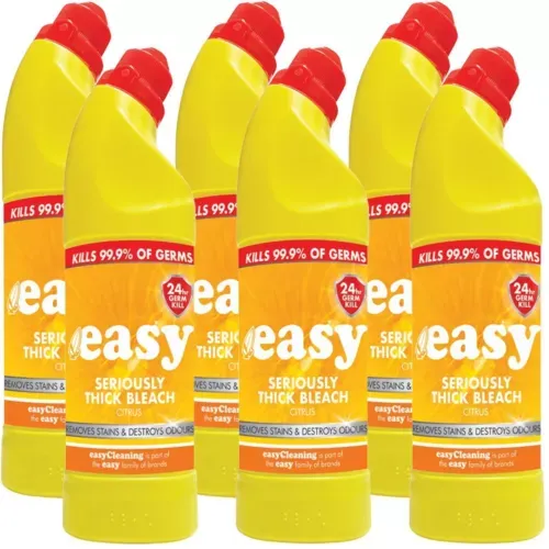 Easy Seriously Thick Bleach Citrus 750ml - Case of 6