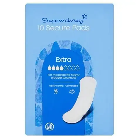 Superdrug Extra Incontinence Pad x10