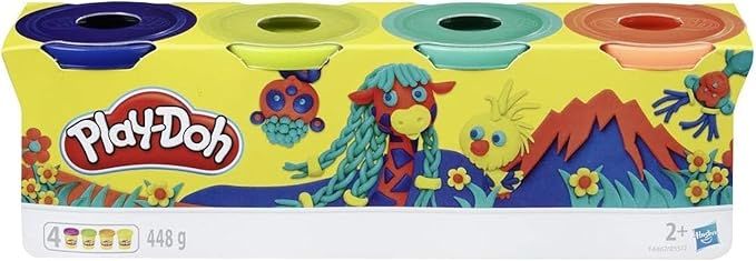 Play-Doh 4 Pots (Assorted)