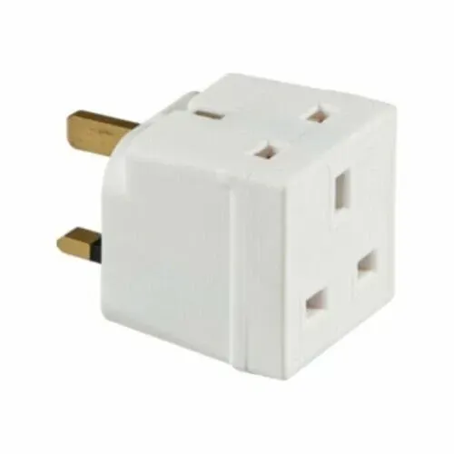 Elpine 13A-240V-Ac Bs1363 2-Way Adaptor