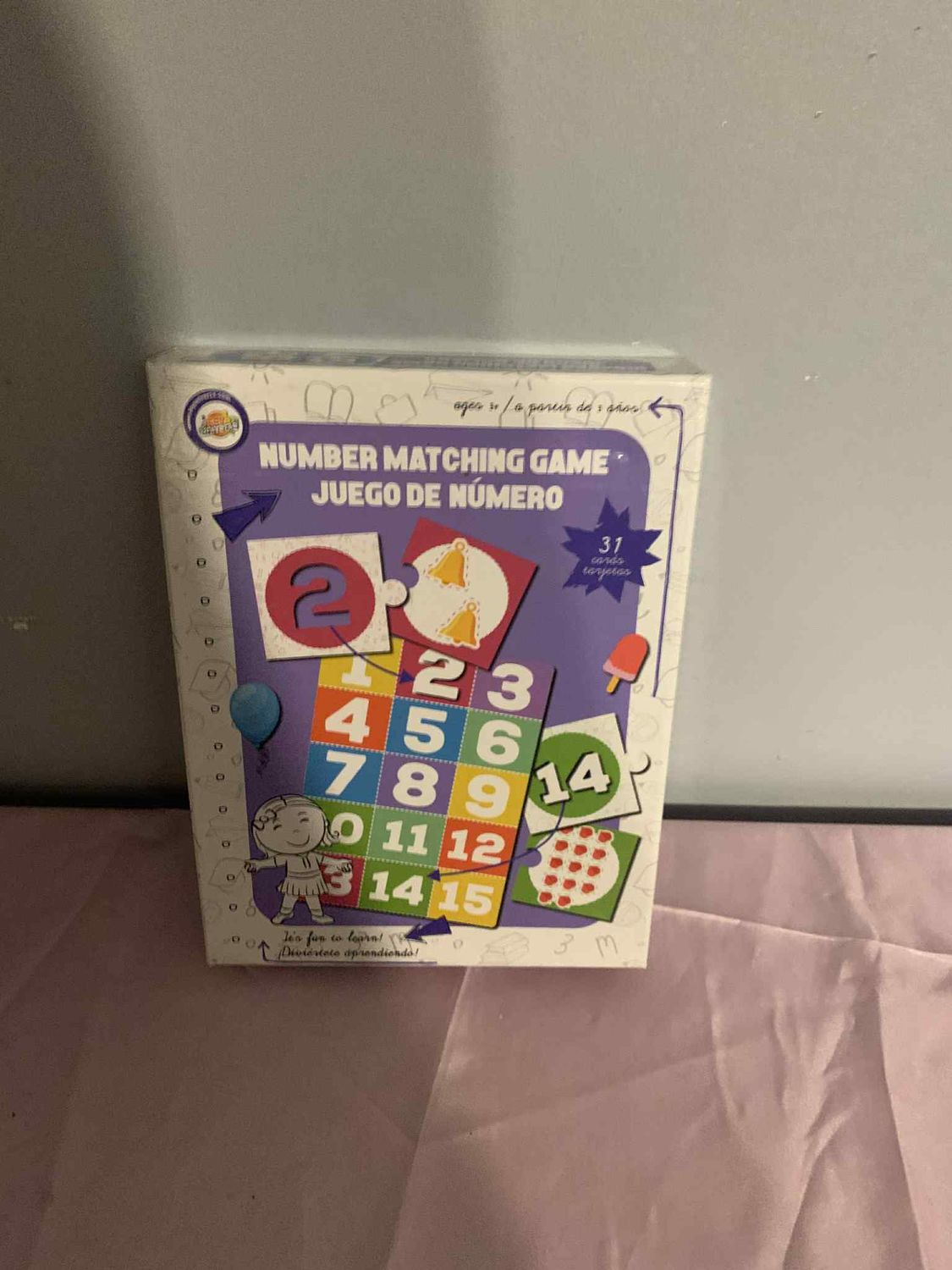 Number Matching Game - Board Game Number Matching Game - Board Game