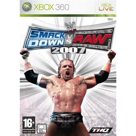WWE Smackdown Vs Raw 2007 Xbox 360 Game
