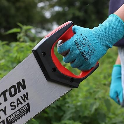 Dekton 8/M Flexi Grip Latex Coated Working Gloves | Ultimate Protection for DIY and Tradesmen | Ultra Grip Material | CE Cat 2 and EN388 Certified | Ideal for Protection in Various Task