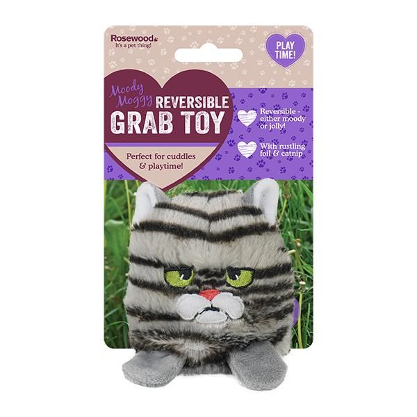 Reversible Moody Moggy Grab Toy
