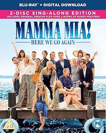 Mamma Mia! Here We Go Again Blu-ray + [2018] [Region Free]