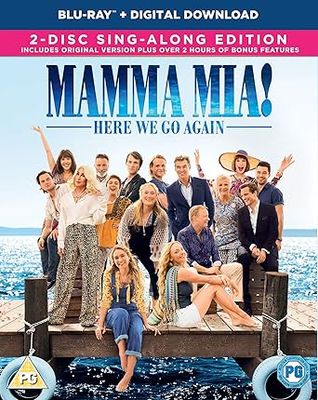 Mamma Mia! Here We Go Again Blu-ray + [2018] [Region Free]