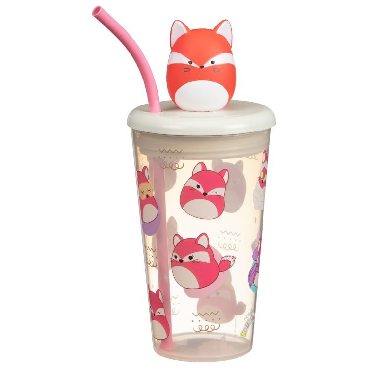 Squishmallows 3D Sipper Cup - Red