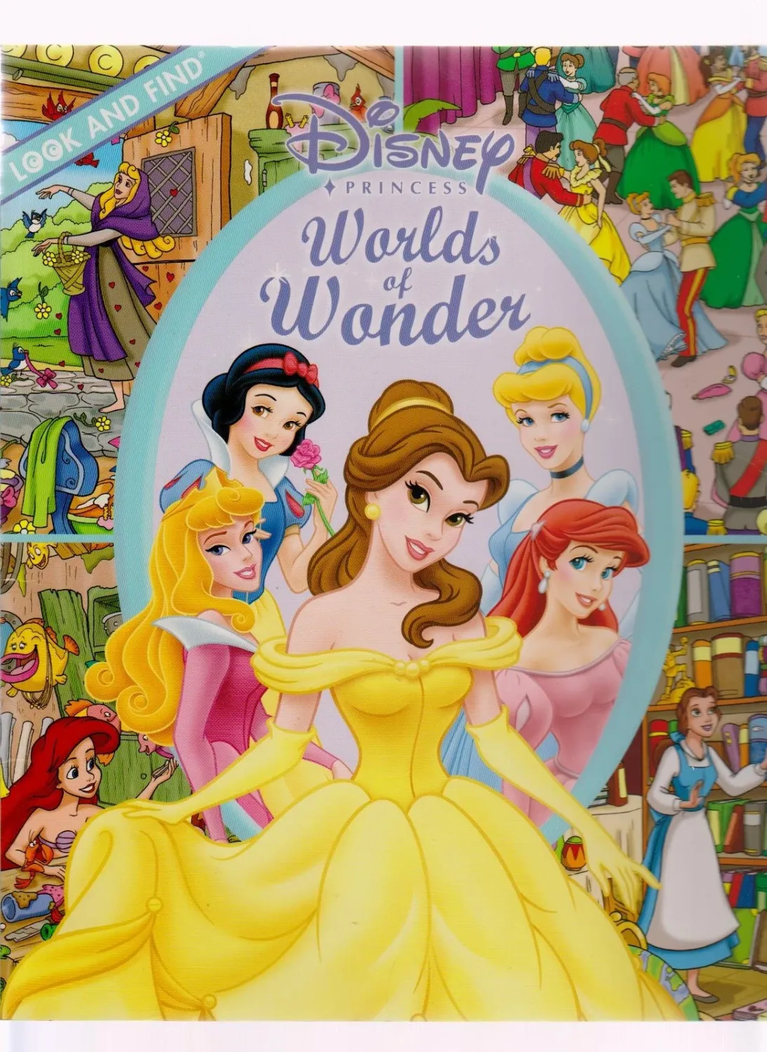 Look and Find: Disney Princess, Worlds of Wonder Book