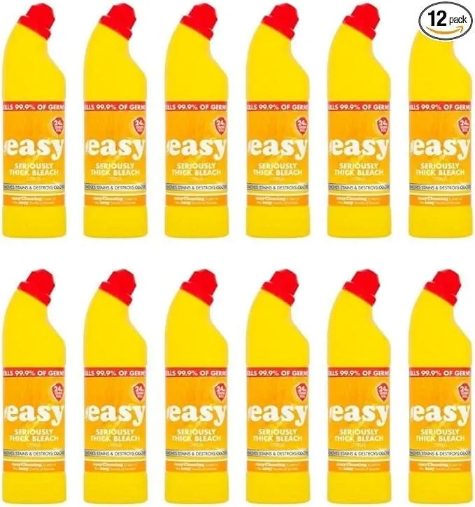 Easy Seriously Thick Bleach Citrus 750ml - Case of 12