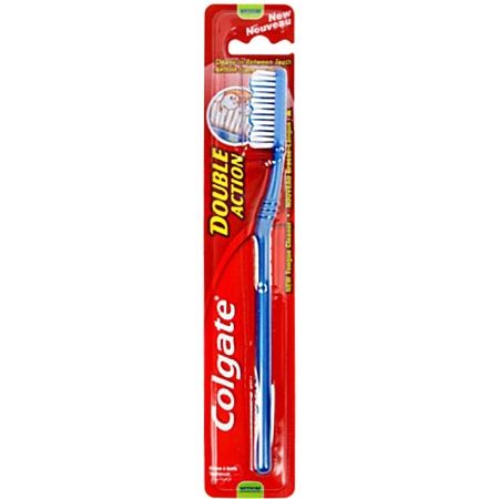 Colgate Double Action Toothbrush Medium - Blue