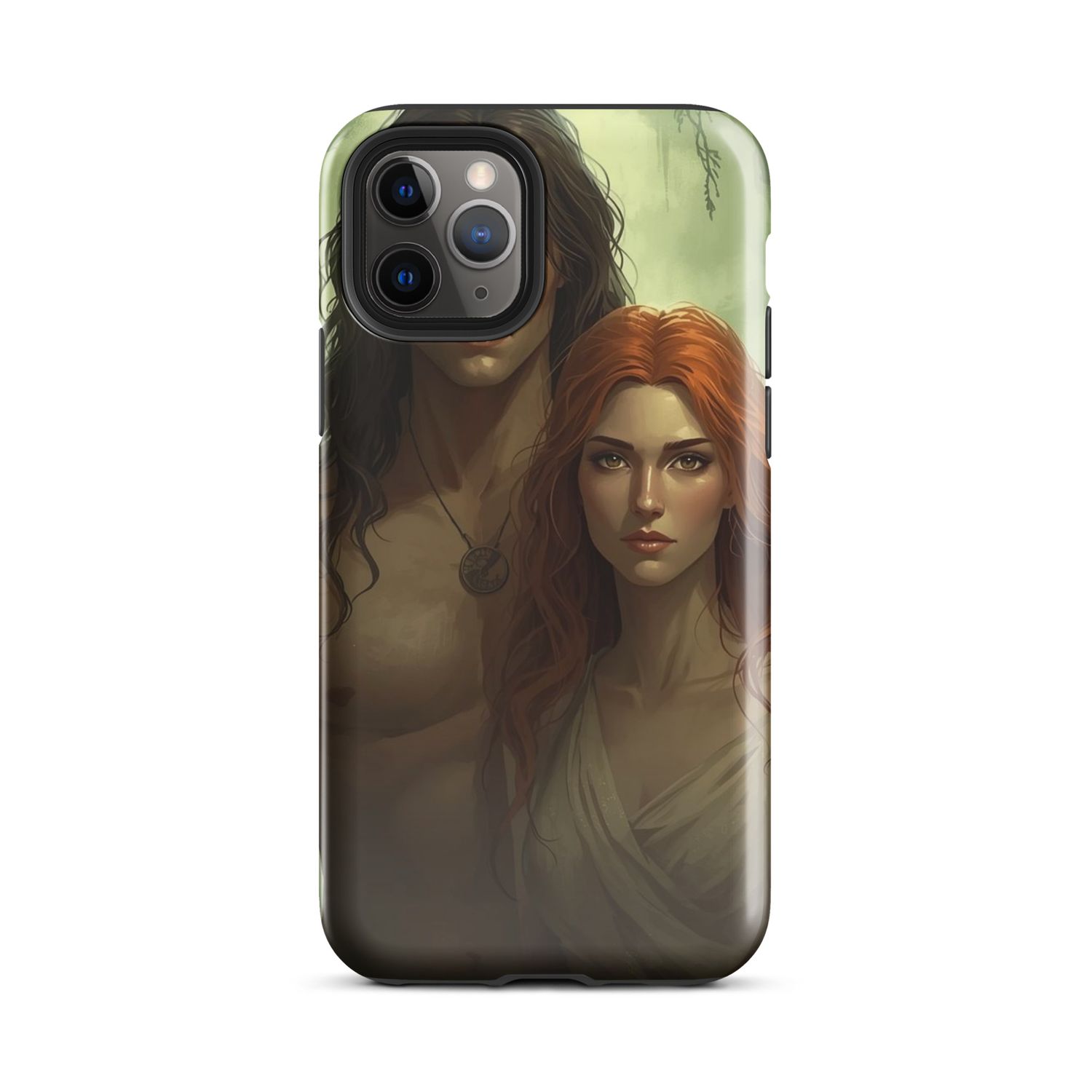 Adam and Eve Characters From The Mist of Time Series - Tough Case for iPhone®