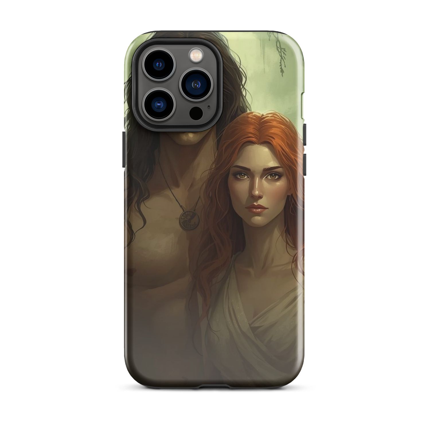 Adam and Eve Characters From The Mist of Time Series - Tough Case for iPhone®