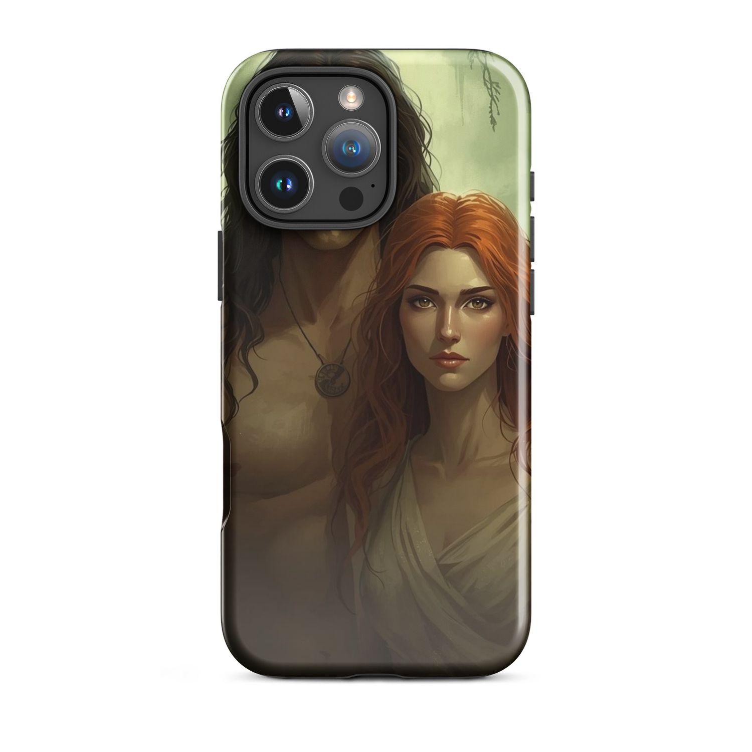 Adam and Eve Characters From The Mist of Time Series - Tough Case for iPhone®